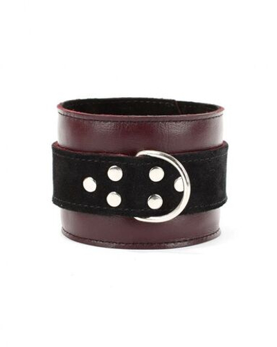 Бордовые наручники Maroon Shackles Of Hands (Цвет: бордовый)