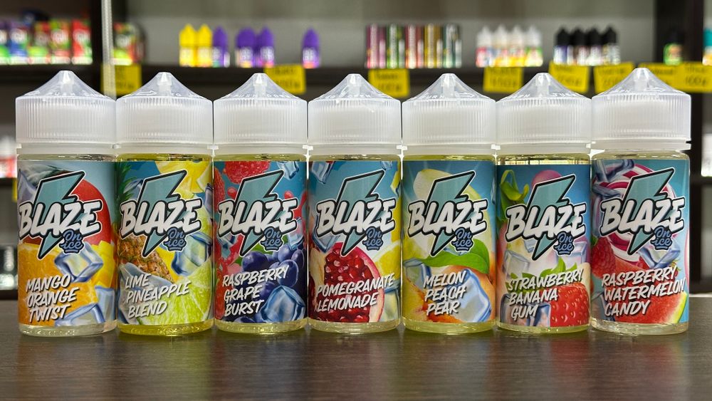 Blaze on ice
