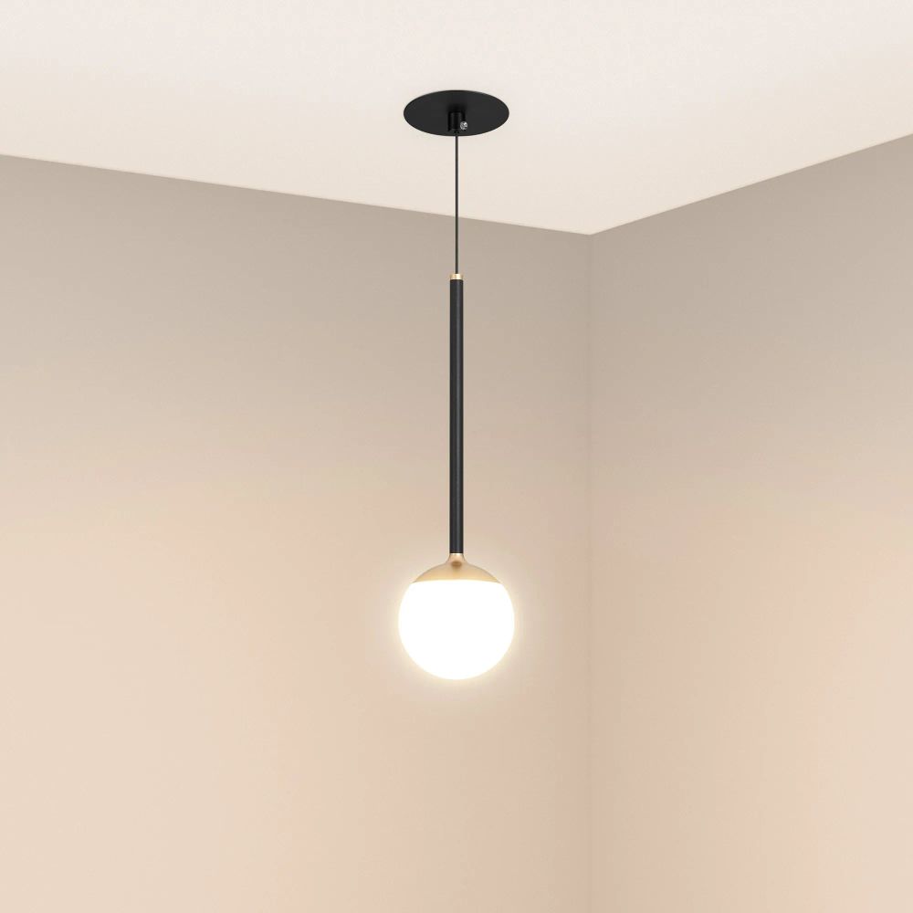 Светильник SP-BEADS-HANG-BUILT-T-R100-8W Warm3000 (BK-GD, 180 deg, 230V) (Arlight, IP20 Металл, 5 лет) 056420