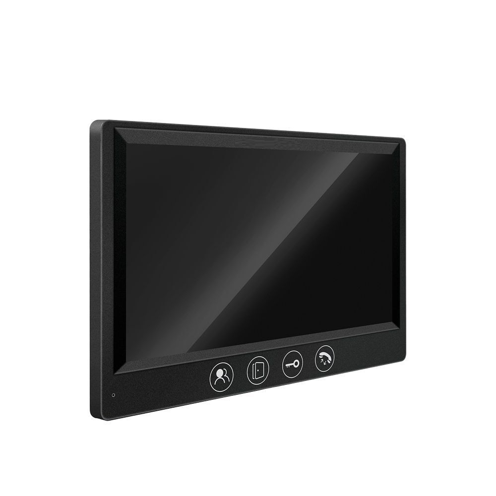 Комплект видеодомофона FULL HD 7" W/S, для дома с электромеханическим замком на калитку