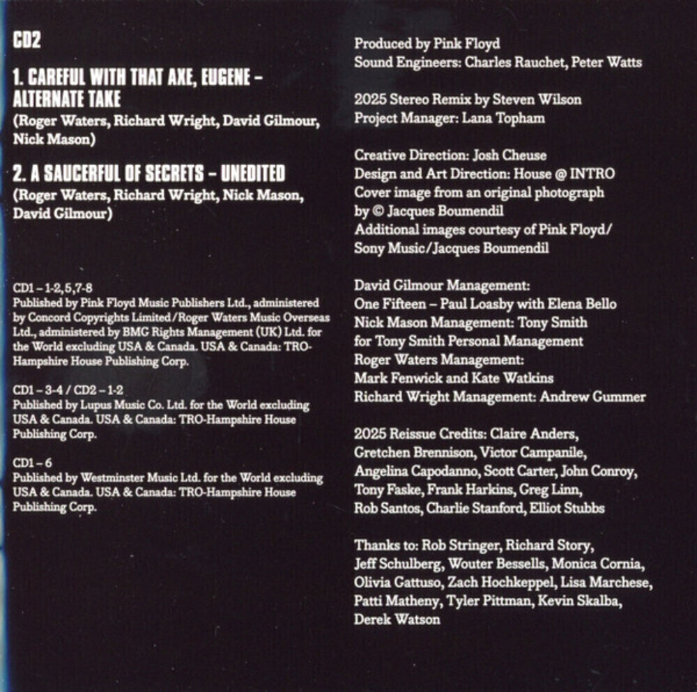 Pink Floyd / Pink Floyd At Pompeii MCMLXXII (2CD)