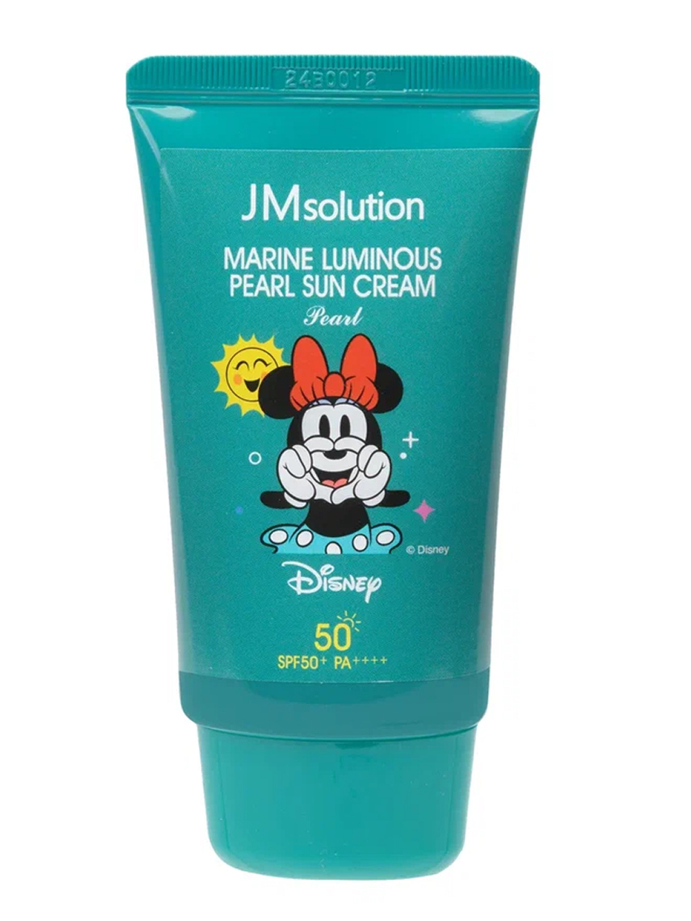 Jmsolution Увлажняющий солнцезащитный крем с жемчугом Minnie Mouse, 50 мл