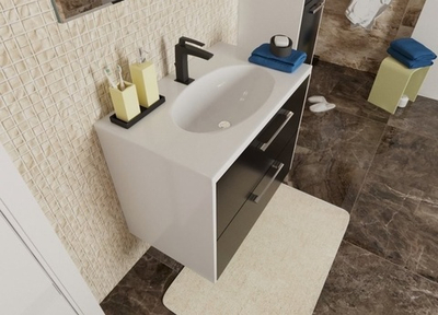 Эстет Vegas Тумба с раковиной 100 см