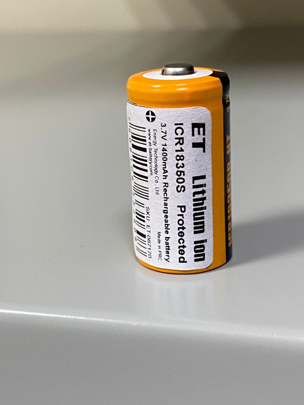 Аккумулятор ET ICR18350S Protected