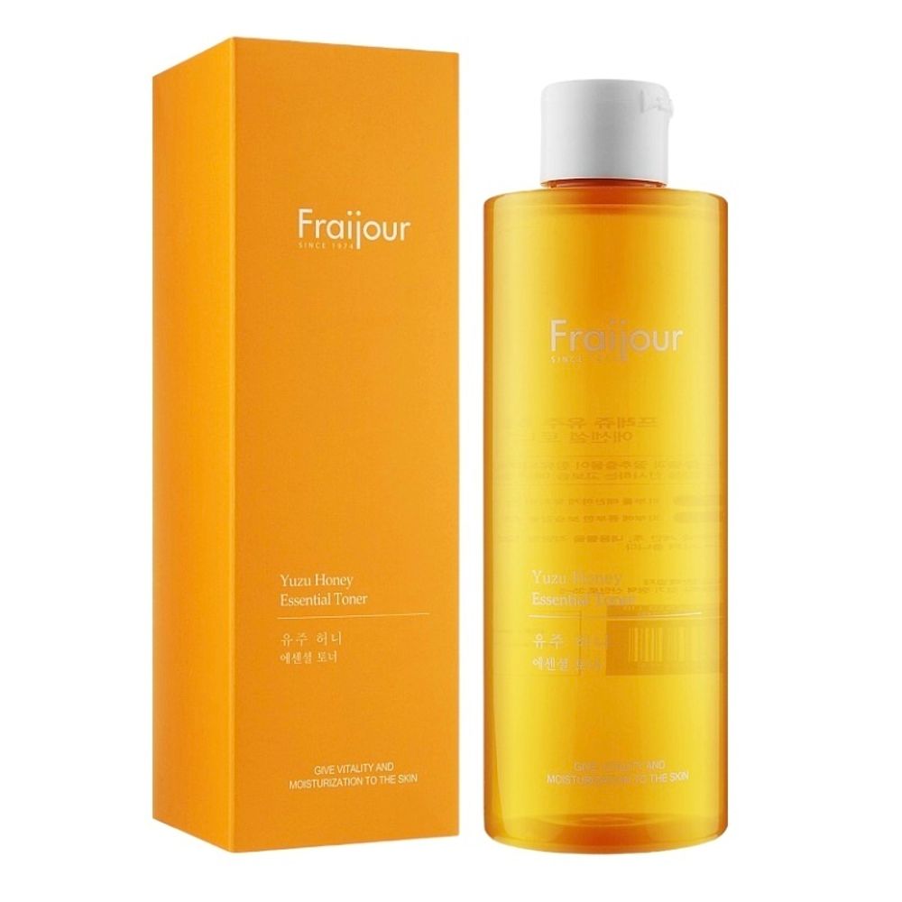 Тонер для лица с прополисом и юдзу FRAIJOUR Yuzu Honey Essential Toner 250 мл