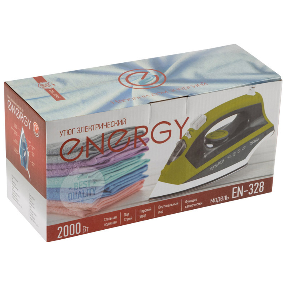 Утюг Energy EN-328 голубой (270056)