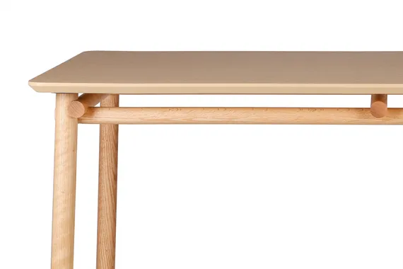 Обеденный стол Meiko 160х80 см, массив дуба, меламин