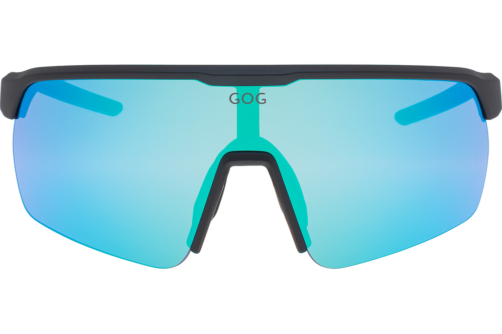 Спортивные очки GOG Hervor / Matt Black / Reflex Blue