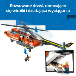 Конструктор LEGO City 60503 Вертолёт береговой охраны — фото 9