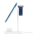 Зарядная станция MagSafe Twelve South HiRise 3 для iPhone, Apple Watch и AirPods Беспроводная зарядка: Qi 10 Вт, Qi 5 Вт, магнитное крепление для зарядки Apple Watch (Qi 3 Вт). Проводная зарядка: нет. Есть LED-индикация