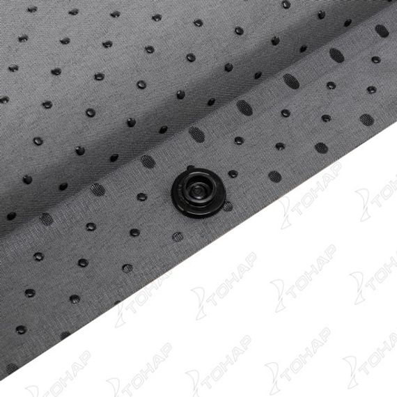 Коврик самонадув. 188x65x5 флок серый (N-005В-G) NISUS