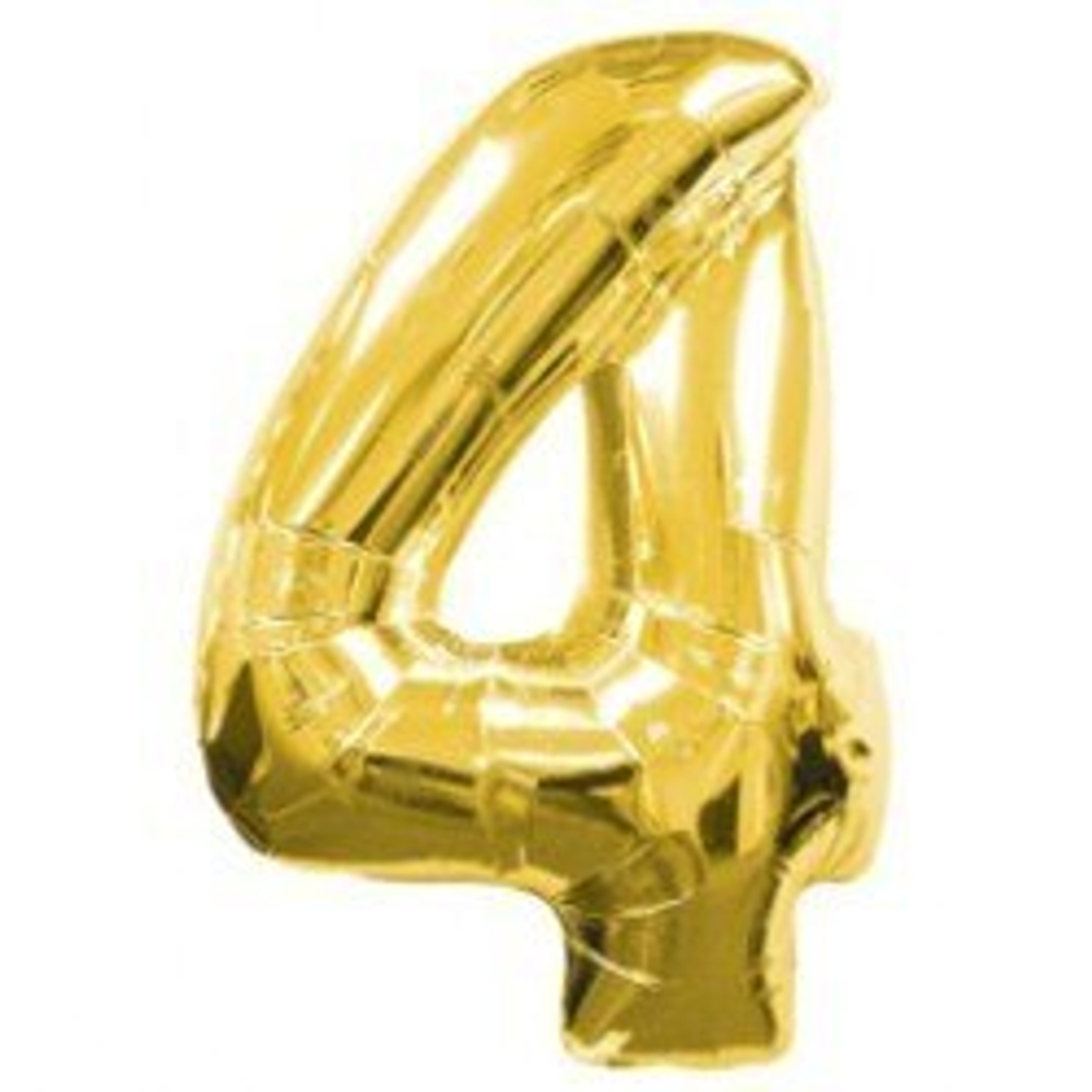 Цифра "4" (цвет на выбор) 1 шт