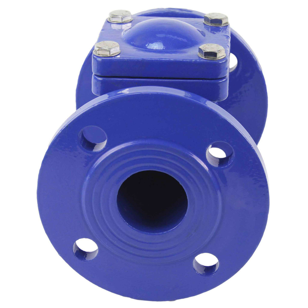 Ball check valve Elephant PN16-NBR, body material - cast iron GGG50, closure element material - cast iron GGG50, seal - NBR