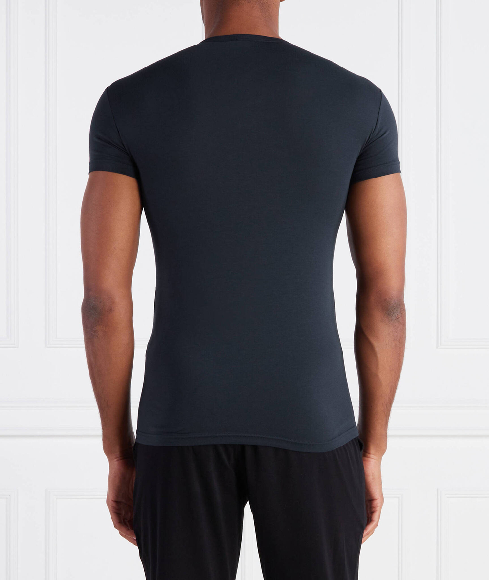 Футболка 2-pack Emporio Armani - темно-синий(111670 3F715)