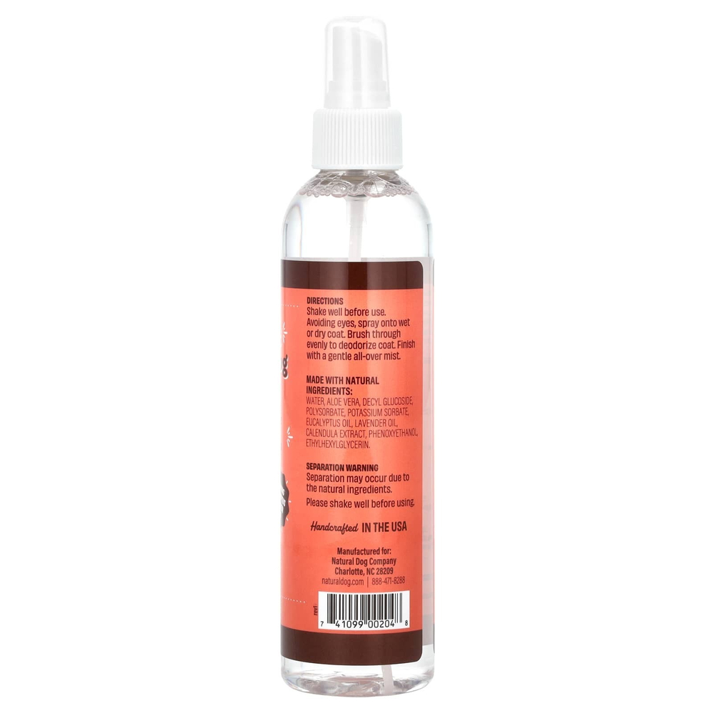 Natural Dog Company, Успокаивающий спрей для собак, зуд, 237 мл (8 жидк. унц.)