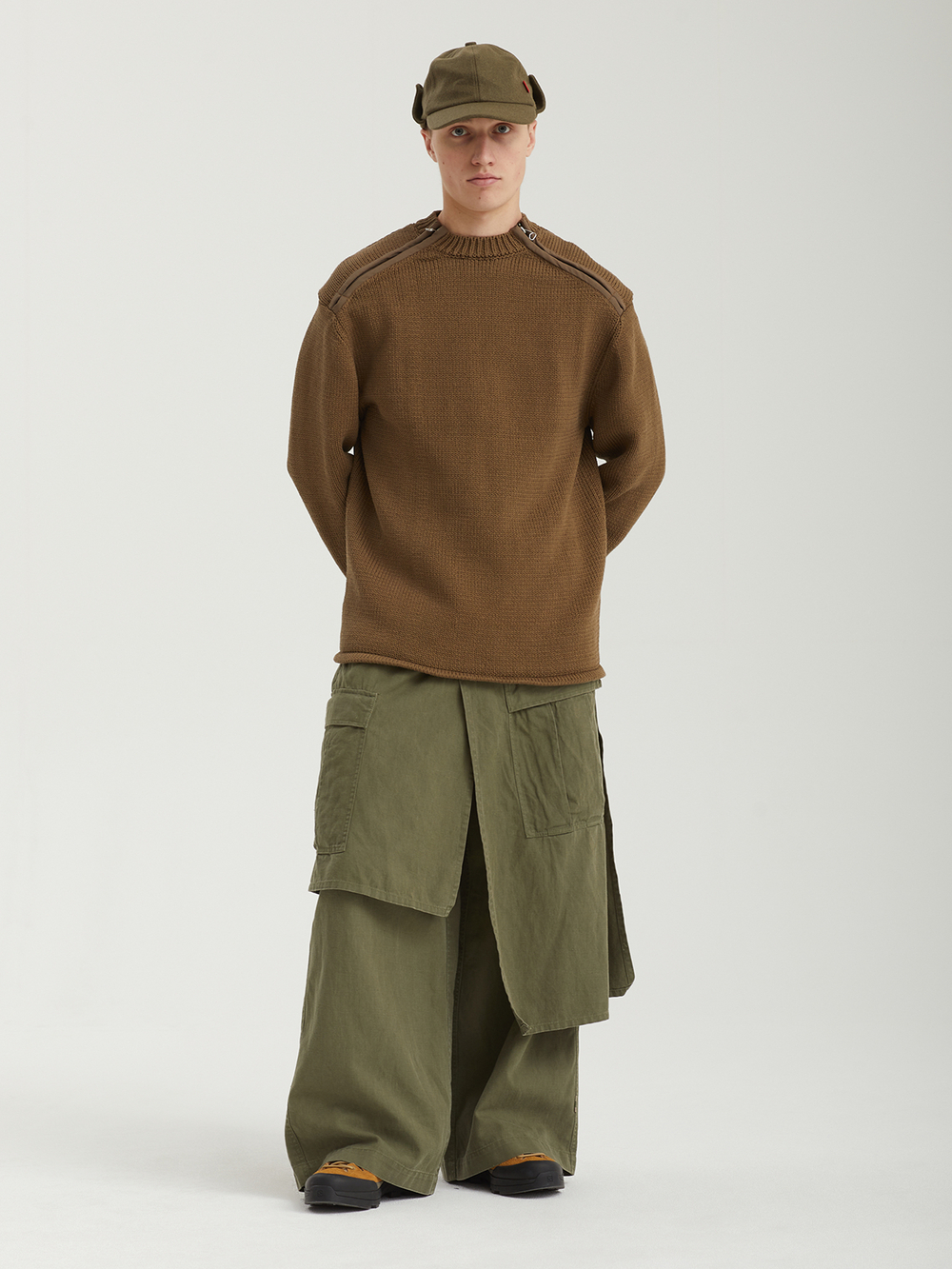 Мужской Свитер Shoulder Zip