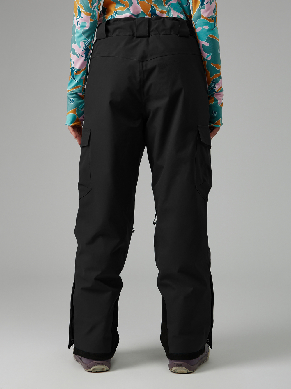 Брюки горнолыжные утепленные Таклик (черные)