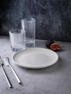 Тарелка мелкая d 19,5 см h 2,5 см, фарфор, Linea