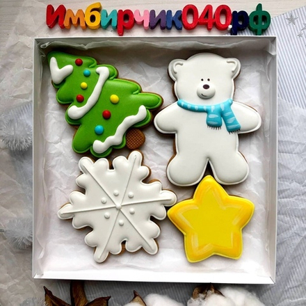 Имбирные пряники новый год 2025