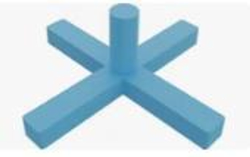 Крестики д/кафеля  усиленные 2,5мм   PRO  в уп. 100шт. DECOR /443-0025