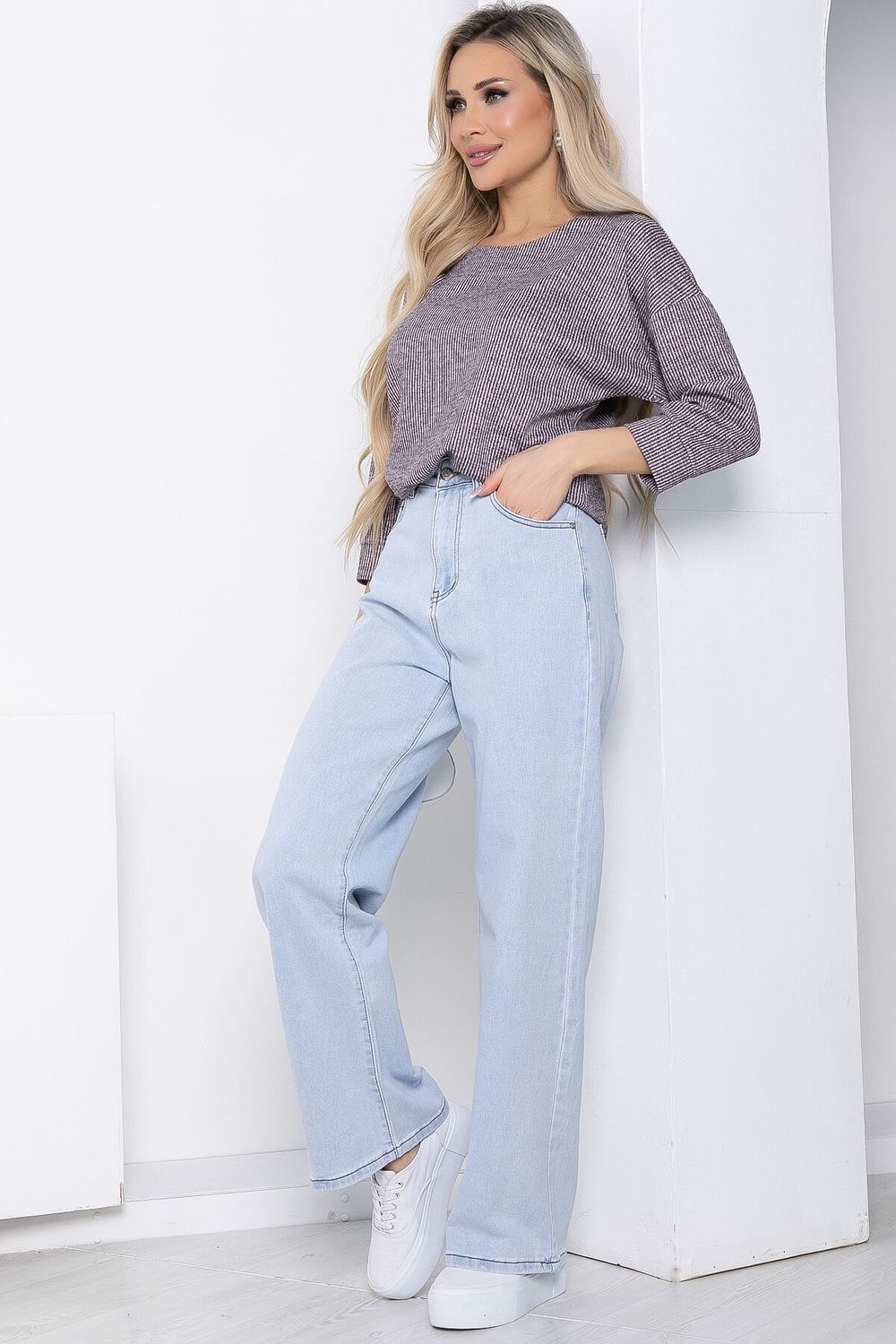 Джинсы "Мансанильо" (голубые) Б8612 LT Collection