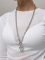 Цепь с белым крестом "Balance"