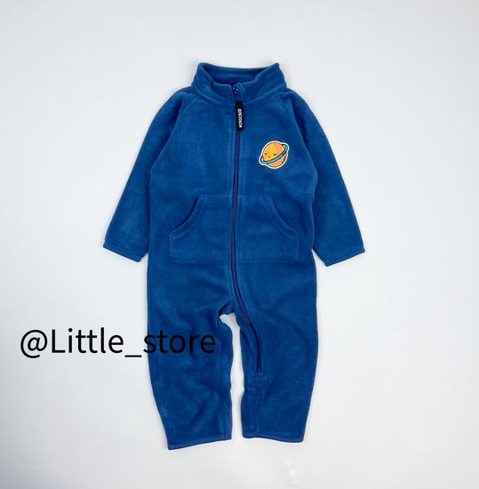 Комбинезон флисовый Темно-синий