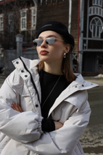 Куртка-парка женская, нюд