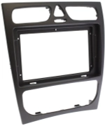 Магнитола для Mercedes-Benz G W463 2000-2006, C W203 2000-2004 (рамка большая) - FarCar BX877 монитор 13" 2K QLED на Android 13, TS10, 6+128, CarPlay, 4G SIM-слот