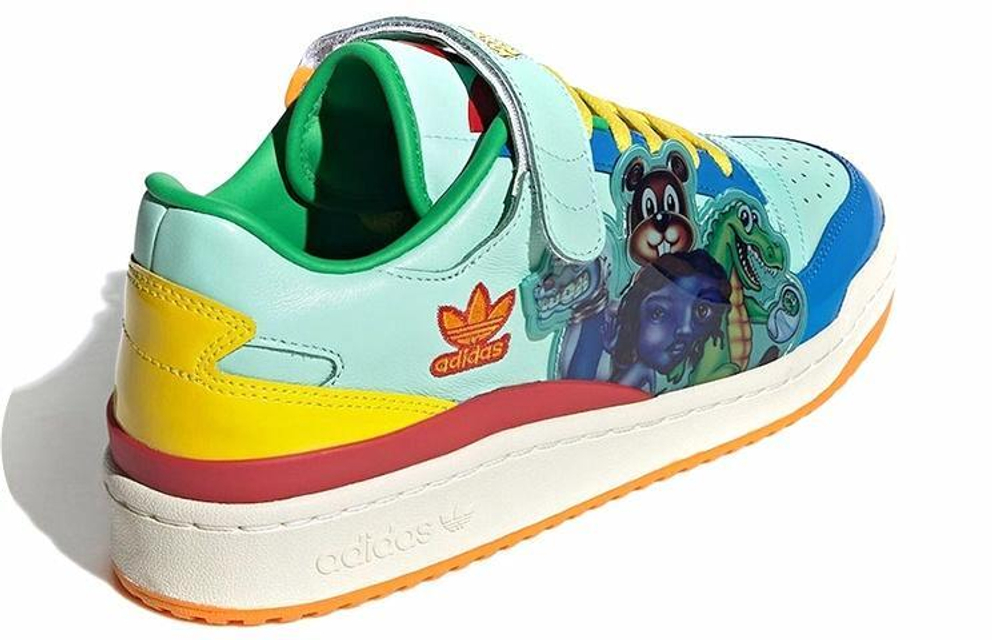 Кроссовки Kerwin Frost X Adidas Originals Forum Low "Benchmates"