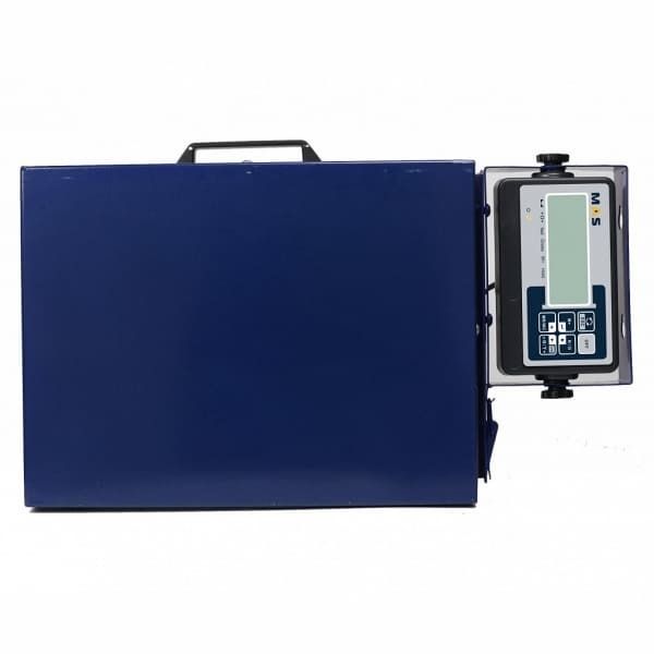 Весы товарные мобильные MAS ProMAS PM1B-150 M 4050, RS232 (опция), 150кг, 20/50гр, 500*400, нержавеющая сталь, мобильные, с поверкой