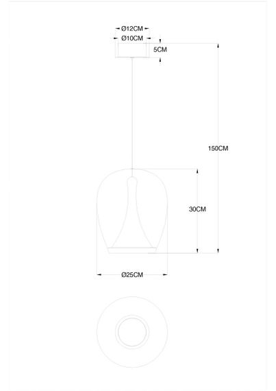 Подвесной светодиодный светильник Divinare Campo 5875/07 SP-20
