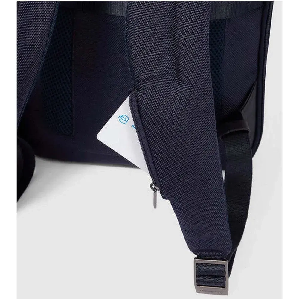 Рюкзак тонкий с расширением Piquadro Brief/Blue