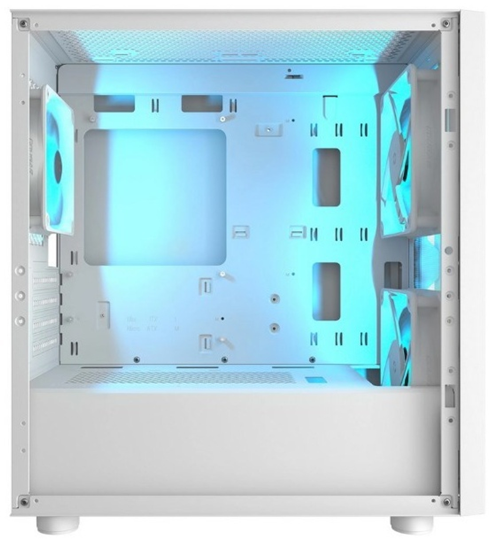 Корпус COUGAR Uniface Mini RGB CGR-55C9W-RGB белый