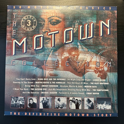 Сборник The Motown Collection 3LP (Англия 1990г.)