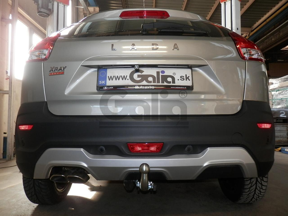 Оцинкованный фаркоп на Lada Xray 2015-2022, Lada Xray Cross 2018-2022 (без электрики), Galia L029C