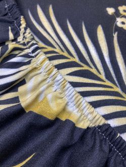 Простынь на резинке полисатин Simple House "Notturno" 90x200 см