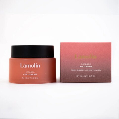 Lamelin Collagen 4 in 1 cream,Крем с коллагеном 4 в 1 100 мл