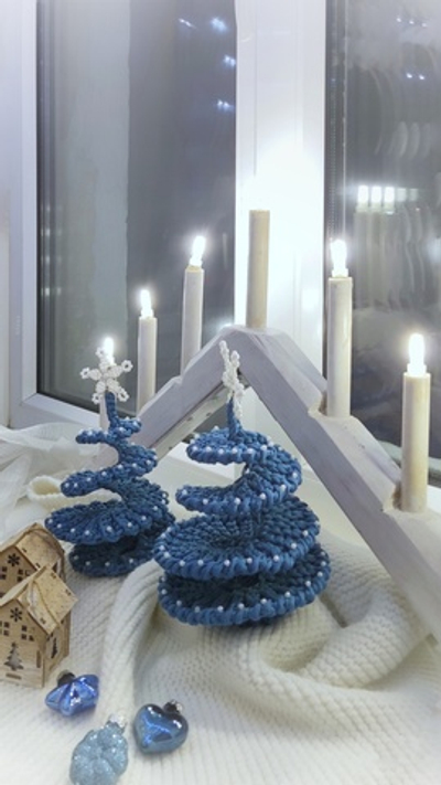 Видео Мастер-класс Елочка Воздушное Рождество