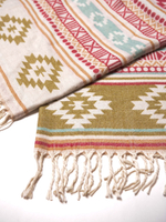 Шарф теплый с орнаментом Сканди