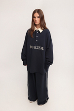 Джемпер поло с вышивкой