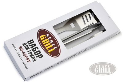 Набор для гриля (в коробке: лопатка, вилка, щипцы)