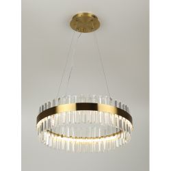 Люстра Rivoli Gwinnett 6193-201 подвесная светодиодная LED 3000-6300К 112 Вт с пультом | Rivoli
