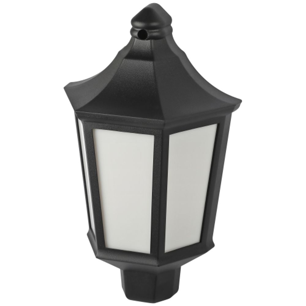 Садово-парковый светильник ЭРА «Ника» НБУ 06-60-003 60Вт черный белое основание матовый