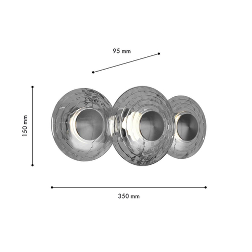 Настенный светодиодный светильник Favourite Claros 4643-3W