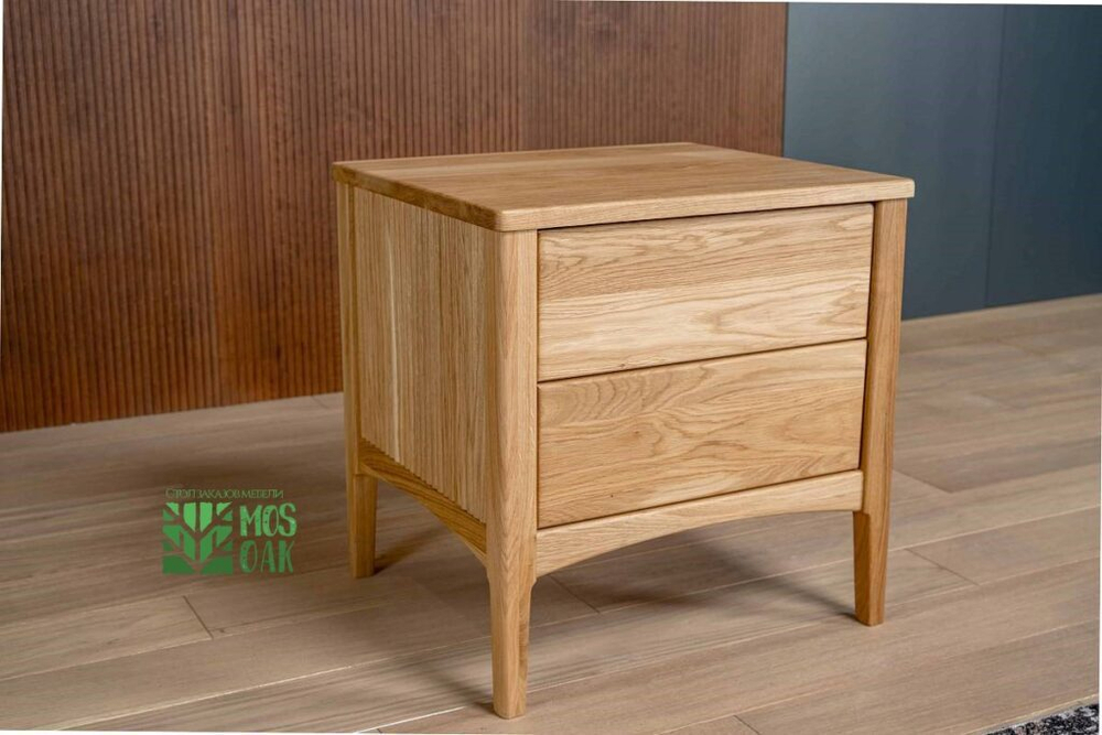 Прикроватная дизайнерская тумба из дуба Shole