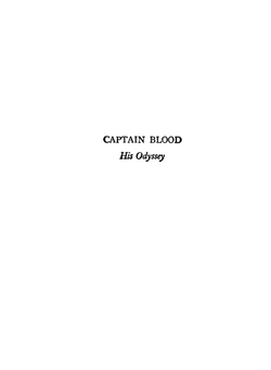Captain Blood. His Odyssey | Rafael Sabatini