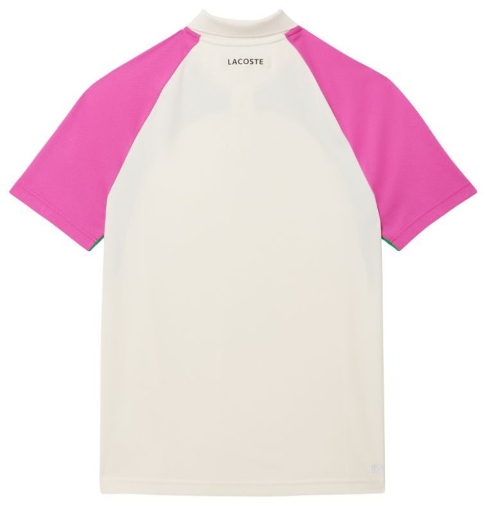 Мужское теннисное поло Lacoste Ultra Dry Colorblock Tennis - разноцветный
