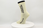 PP LOGO SOCKS LEMON