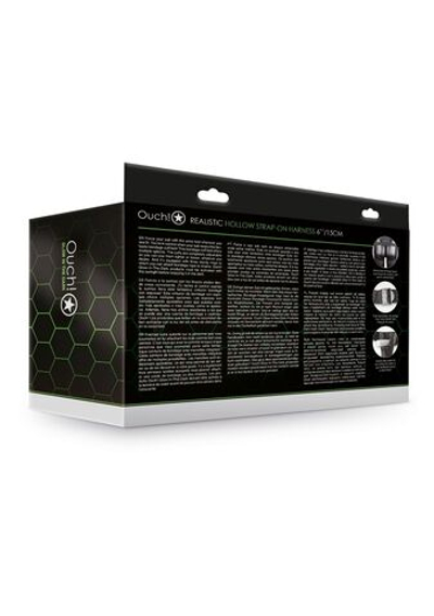 Люминесцентный фаллопротез 7’’ Glow in The Dark - 18 см. (Цвет: зеленый с черным)